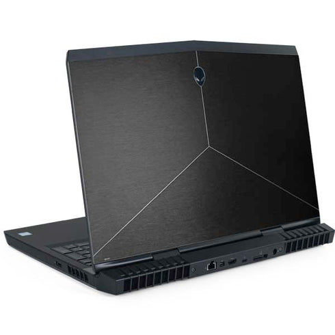 Black Brushed Steel Texture Dell Alienware Skin