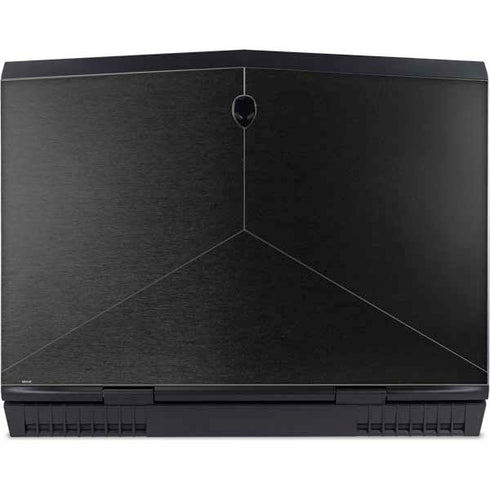 Black Brushed Steel Texture Dell Alienware Skin