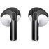 Specialty Vinyl Black Brushed Steel Texture Apple AirPods (3rd Gen 2021) Skin
