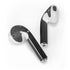 Specialty Vinyl Black Brushed Steel Texture Apple AirPods Skin