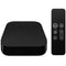 Specialty Vinyl Black Brushed Steel Texture Apple TV Skin
