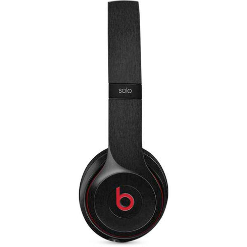 Specialty Vinyl Black Brushed Steel Texture Beats Solo 2 Wireless Skin