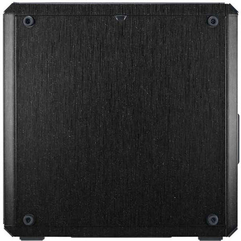 Specialty Vinyl Black Brushed Steel Texture Cooler Master MasterBox Q300L Mini Tower Skin