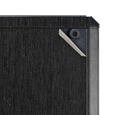 Specialty Vinyl Black Brushed Steel Texture Cooler Master MasterBox Q300L Mini Tower Skin