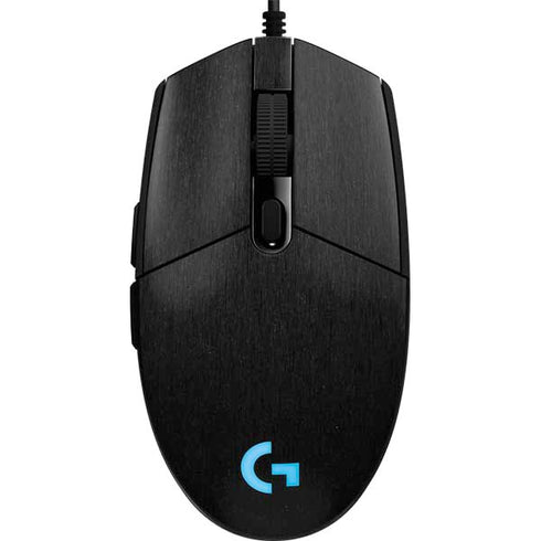 Specialty Vinyl Black Brushed Steel Texture G203 Prodigy RGB Wired Gaming Mouse Skin