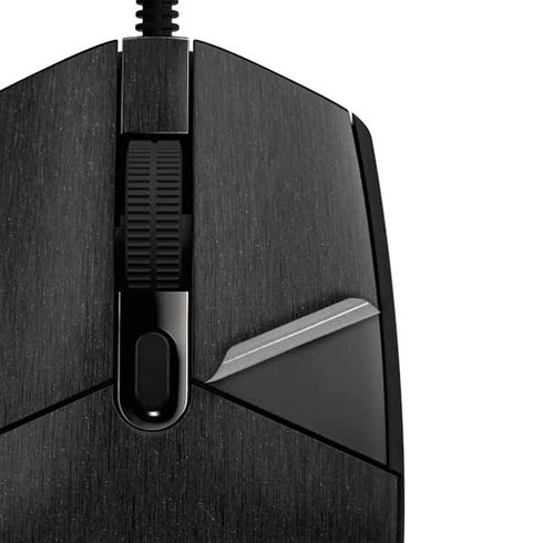 Specialty Vinyl Black Brushed Steel Texture G203 Prodigy RGB Wired Gaming Mouse Skin