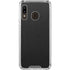 Specialty Vinyl Black Brushed Steel Texture Galaxy A30 Clear Case