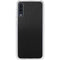 Specialty Vinyl Black Brushed Steel Texture Galaxy A50 Clear Case