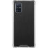 Specialty Vinyl Black Brushed Steel Texture Galaxy A71 5G Clear Case