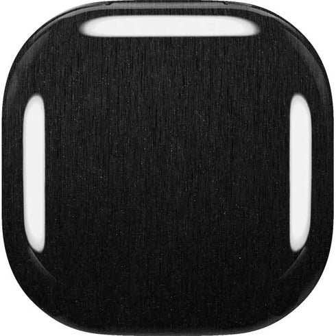 Specialty Vinyl Black Brushed Steel Texture Galaxy Buds Live Skin