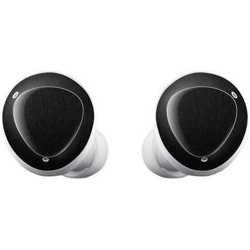Specialty Vinyl Black Brushed Steel Texture Galaxy Buds Plus Skin