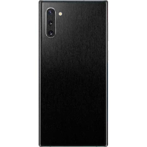 Specialty Vinyl Black Brushed Steel Texture Galaxy Note 10 Skin