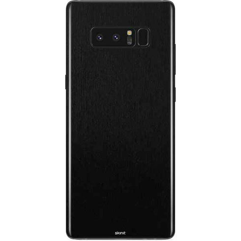 Specialty Vinyl Black Brushed Steel Texture Galaxy Note 8 Skin