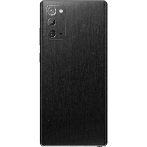 Specialty Vinyl Black Brushed Steel Texture Galaxy Note20 5G Skin