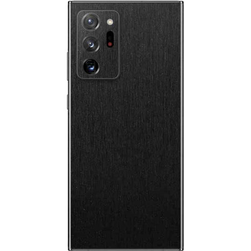 Specialty Vinyl Black Brushed Steel Texture Galaxy Note20 Ultra 5G Skin