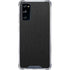 Specialty Vinyl Black Brushed Steel Texture Galaxy S20 FE Clear Case
