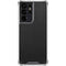 Specialty Vinyl Black Brushed Steel Texture Galaxy S21 Ultra 5G Clear Case