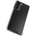 Specialty Vinyl Black Brushed Steel Texture Galaxy S22 Plus Clear Case