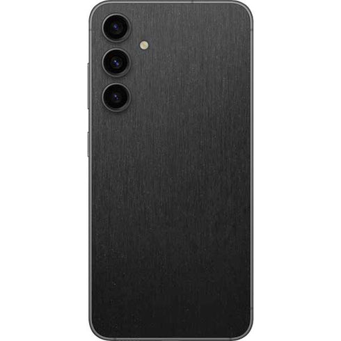 Specialty Vinyl Black Brushed Steel Texture Galaxy S23 FE Skin