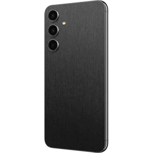 Specialty Vinyl Black Brushed Steel Texture Galaxy S23 FE Skin