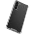 Specialty Vinyl Black Brushed Steel Texture Galaxy S23 Plus Clear Case