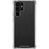 Specialty Vinyl Black Brushed Steel Texture Galaxy S24 Ultra Clear Case