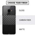 Specialty Vinyl Black Brushed Steel Texture Galaxy S9 Skin