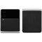Specialty Vinyl Black Brushed Steel Texture Galaxy Z Flip4 5G Skin