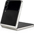 Specialty Vinyl Black Brushed Steel Texture Galaxy Z Flip4 5G Skin
