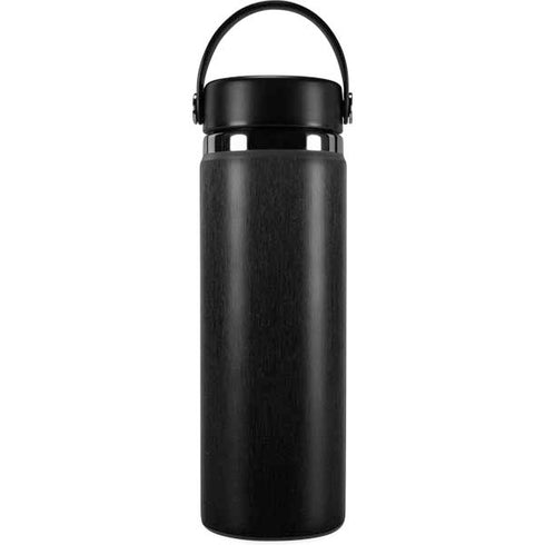 Specialty Vinyl Black Brushed Steel Texture Hydro Flask 20oz Wide Mouth Skin