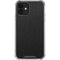 Specialty Vinyl Black Brushed Steel Texture iPhone 12 Clear Case