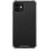 Specialty Vinyl Black Brushed Steel Texture iPhone 12 Clear Case