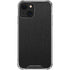 Specialty Vinyl Black Brushed Steel Texture iPhone 14 Plus Clear Case