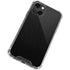 Specialty Vinyl Black Brushed Steel Texture iPhone 14 Plus Clear Case
