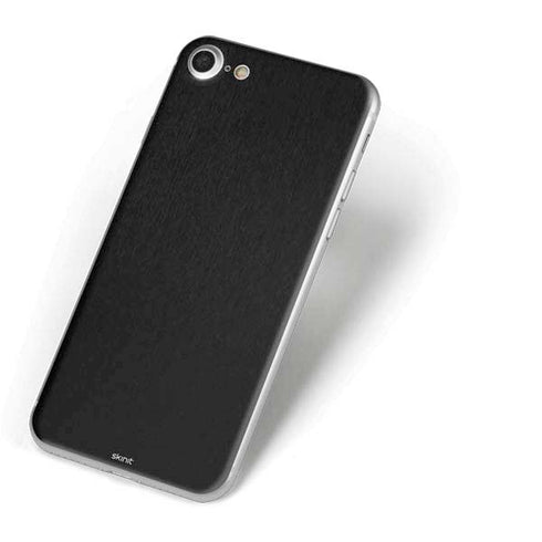 Specialty Vinyl Black Brushed Steel Texture iPhone 7 Skin