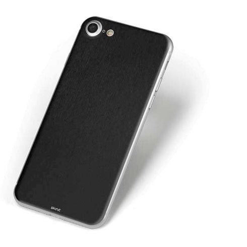 Black Brushed Steel Texture iPhone 8 Skin
