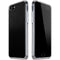 Specialty Vinyl Black Brushed Steel Texture iPhone SE (2nd & 3rd Gen) Clear Case
