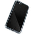 Specialty Vinyl Black Brushed Steel Texture iPhone SE (2nd & 3rd Gen) Clear Case
