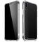 Black Brushed Steel Texture iPhone XR Clear Case