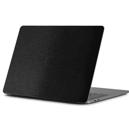 Specialty Vinyl Black Brushed Steel Texture Apple MacBook Pro 13-inch Skin