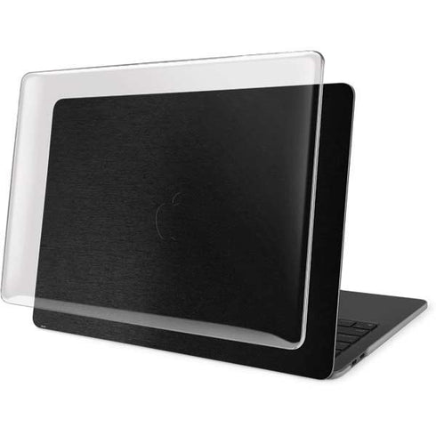 Specialty Vinyl Black Brushed Steel Texture MacBook Pro 13in (2020) Case plus Skin