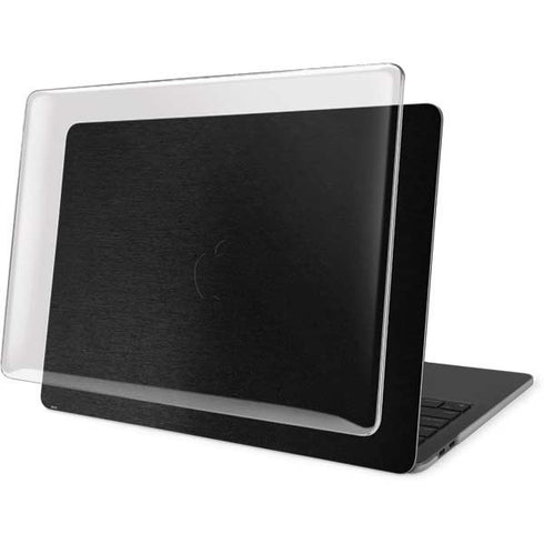Specialty Vinyl Black Brushed Steel Texture MacBook Pro 15in (2016-19) Case plus Skin