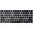 Specialty Vinyl Black Brushed Steel Texture Magic Keyboard Skin