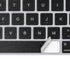 Specialty Vinyl Black Brushed Steel Texture Magic Keyboard Skin