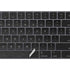 Specialty Vinyl Black Brushed Steel Texture Magic Keyboard with Numeric Keypad Skin