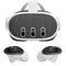 Specialty Vinyl Black Brushed Steel Texture Meta Quest 3 Skin