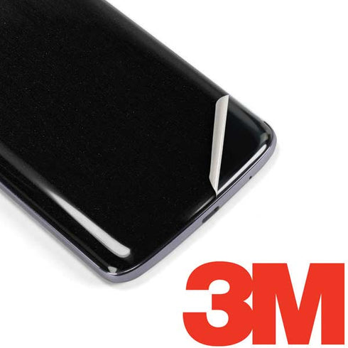 Specialty Vinyl Black Brushed Steel Texture Moto E5 Plus Skin