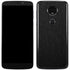 Specialty Vinyl Black Brushed Steel Texture Moto E5 Plus Skin