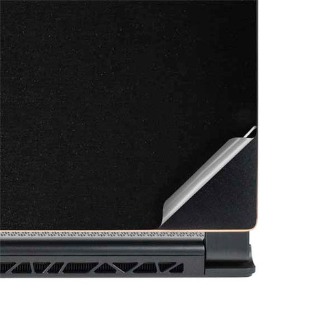 Specialty Vinyl Black Brushed Steel Texture MSI GS65 Stealth Laptop Skin