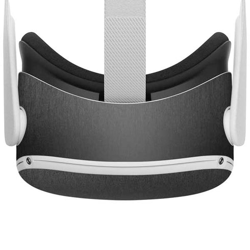 Specialty Vinyl Black Brushed Steel Texture Oculus Quest 2 Skin